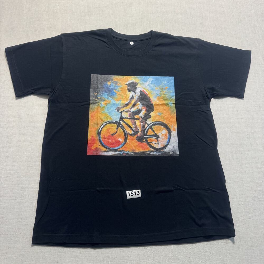 CASUAL MEN Black Short Sleeve Tee Sz M ‎ Pre owned Excellent